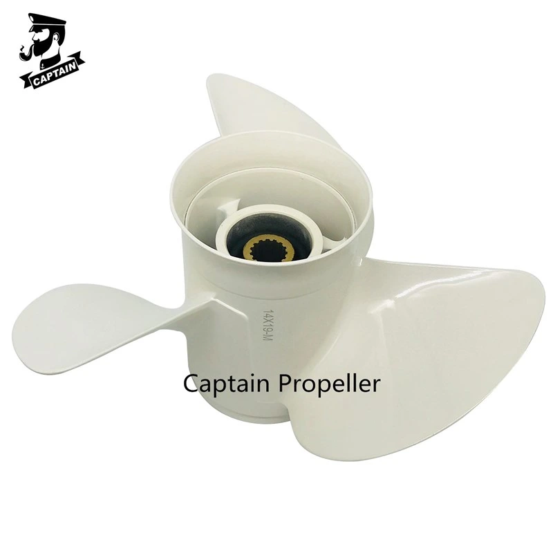 Captain 14 1/2X17 Boat Outboard Motor Propeller Matched with YAMAHA 150-300HP Aluminum 15 Tooth Spline 6g5-45947-01-98