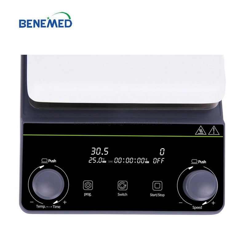 High Temperature Digital Display Electric Magnetic Stirrer with Heating Function