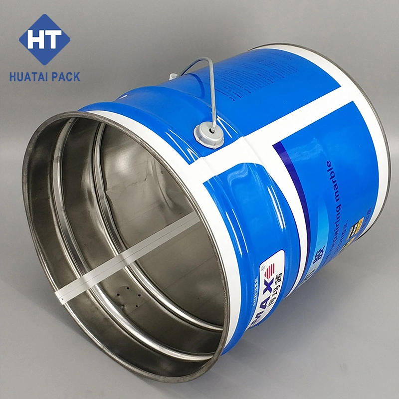 30 Years High quality/High cost performance  20L Metal Paint Bucket 20 Liter Steel Drum 5gallon Pail