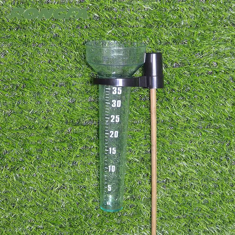 Plastic Garden Weather Rain Gauge Outdoor Water Measuring Tool