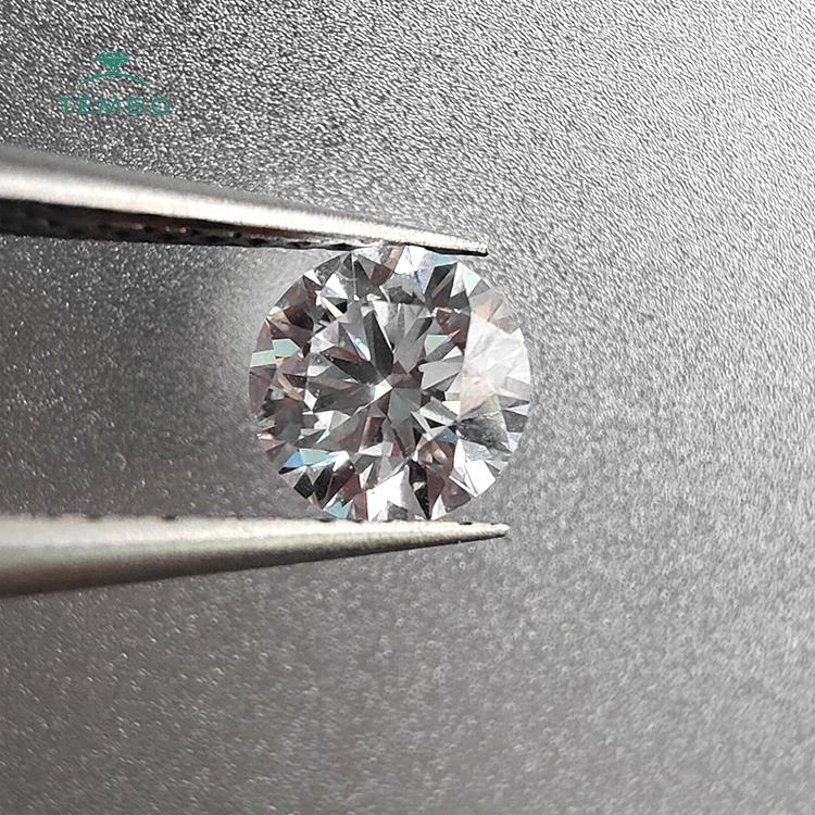 Blanc Hpht diamant synthétique rugueuse de matières premières pour les bijoux