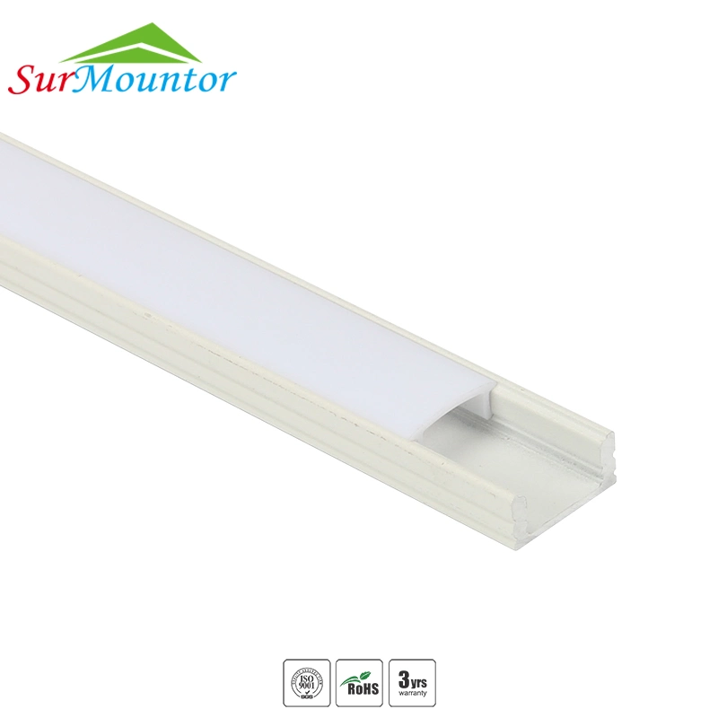 LED Aluminum Profiles Gypsum Board Is Embedded with LED Aluminum Profiles+PC Light Diffuser