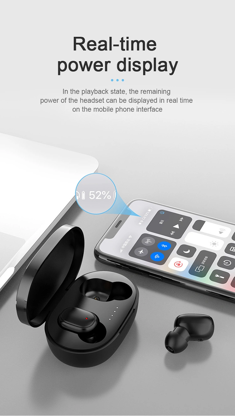 A6s High Configuration Wireless Smart Compatible Bluetooth in-Ear Headphone