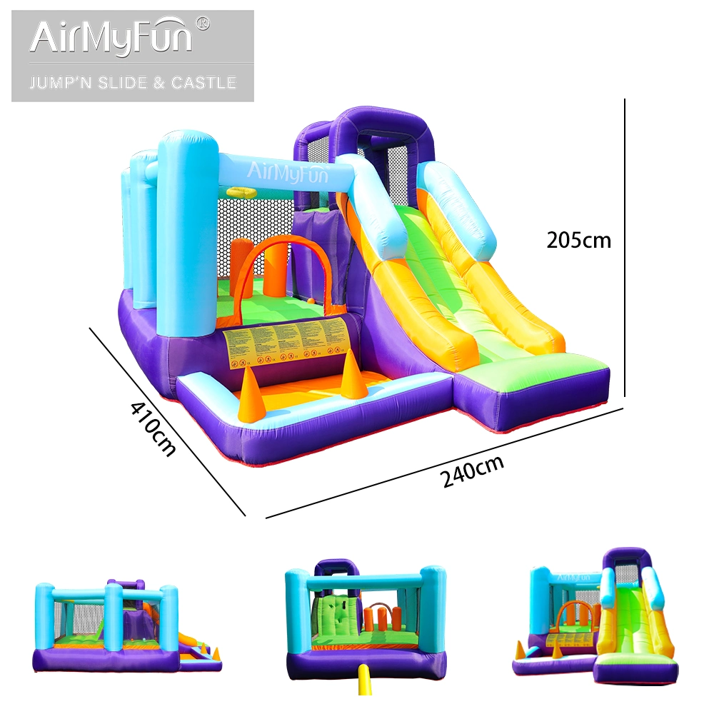 High quality/High cost performance  Inflatable Fun City Cartoon Theme Children Inflatable Amusement Park