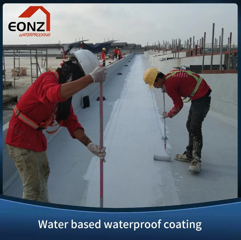 Metal Roof Waterproofing UV Resistant Water Based Polyurethane PU Water Proof Coating