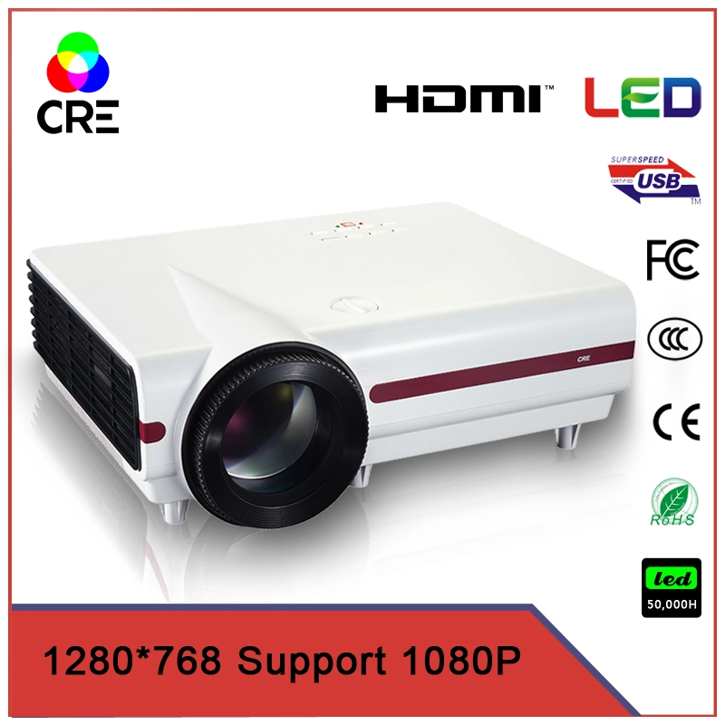 Best Selling 1280*768 Multimedia Home Cinema Projector