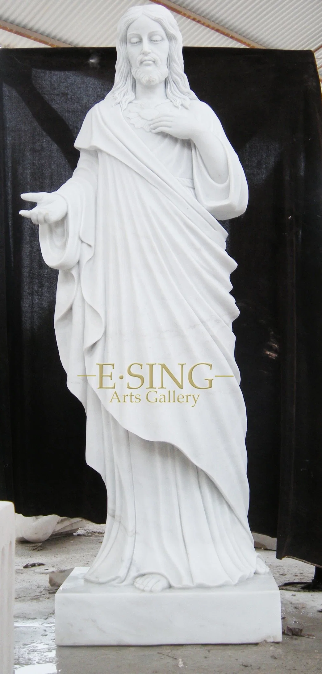 High quality/High cost performance Top Sculptor Carve Marble Cross Monument