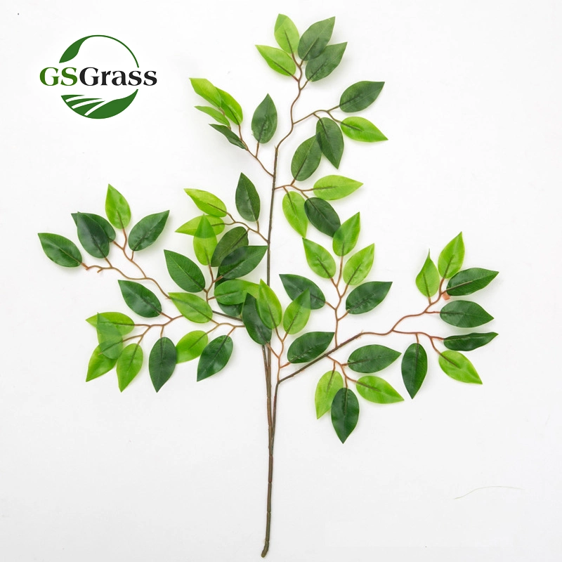 Home Decorative Hanging Leaves Evergreen Plastic Artificial Leaves at Sale