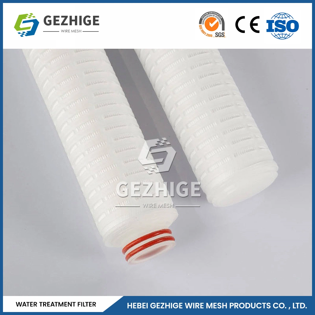 Gezhige Filter Cartridge Element Wholesaler 0.22 Kg Weight 3m Water Filter Cartridge China 0.5 Gpm Filtration Rate Water Filter Element Cartridge