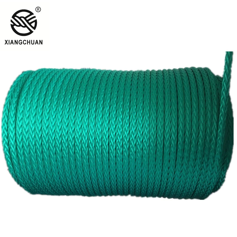 Capítulo 12 marinos UHMWPE cuerda de remolque de 38mm de diámetro, Circ 4-3/4