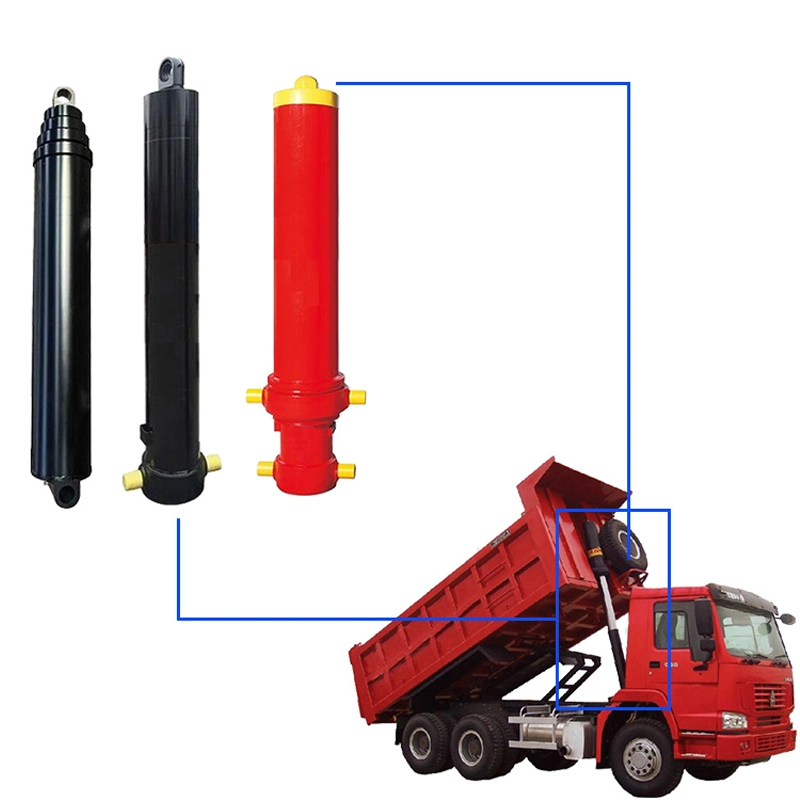 Hyva Tipping Trailer 5 Stage 10 FT signal Acting Hydraulic Cylinder