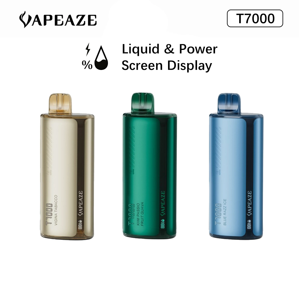 Original Factory Specialized Low Price Mesh T7000 Puff Disposable/Chargeable Vape E Cigarette 18ml E Liquid Support OEM/ODM