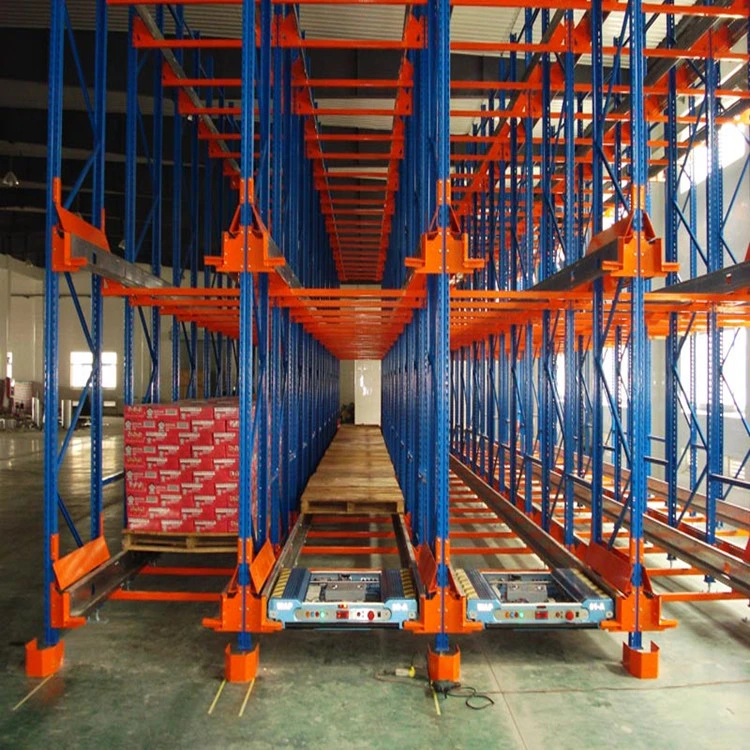 Système de stockage à haute densité Pallet Shuttle Auto Radio pour rack à palettes