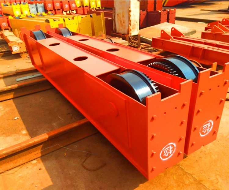 Durable End Carriage Wheel Block Side Beam of Overhead Bridge Crane 3t