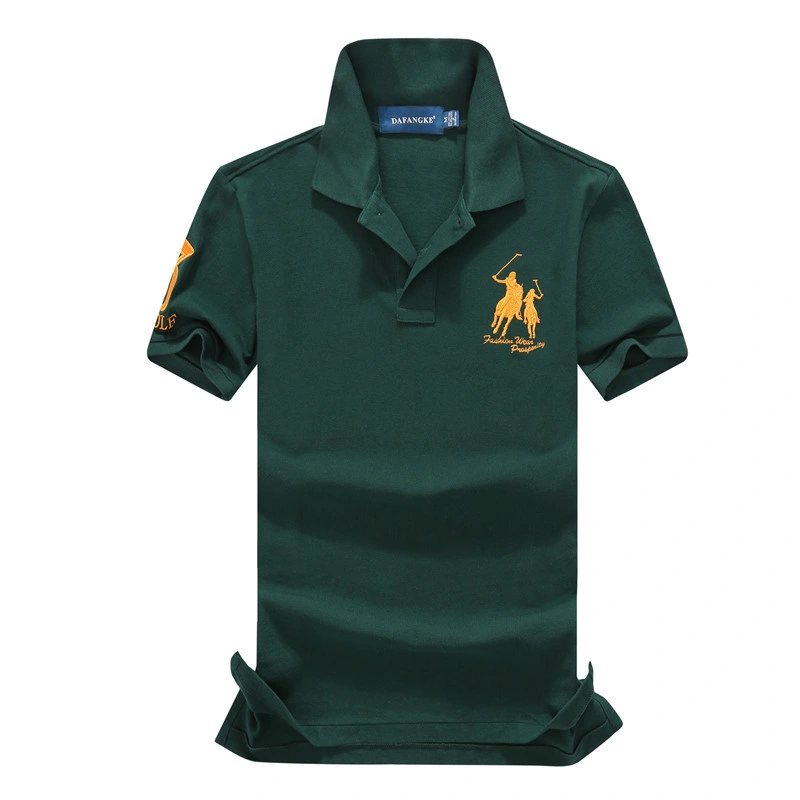 Wholesale/Supplier Promotional Customized Fashion Sports Mens Quick Dry Golf Shirts