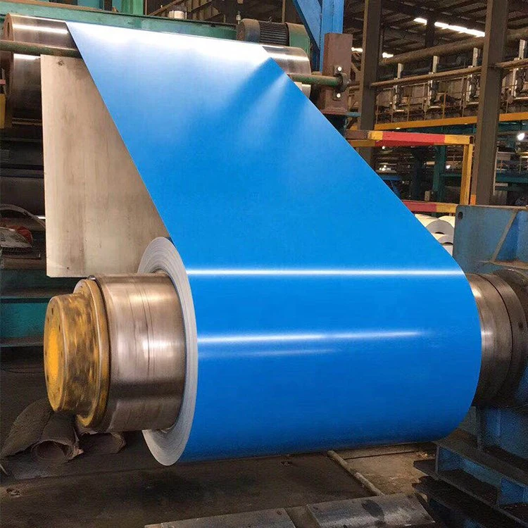 Building Material Roofing Sheet Galvanized PPGI Steel Sheets Color Coated Steel Coil, PPGL PPGI G350 G550 Ral90 Colour Prepainted Steel Coil