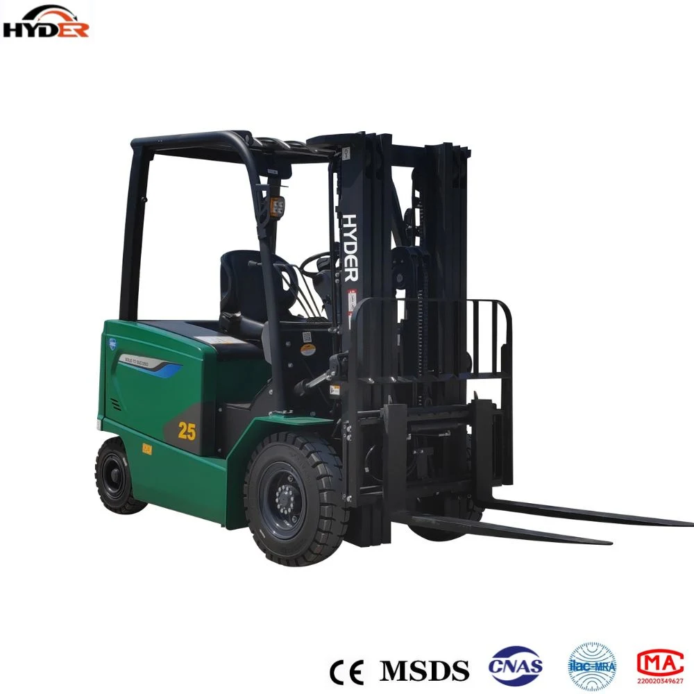 Electric Forklift Truck Lithium Ion Battery 2.5ton Forklift Counter Balance Truck