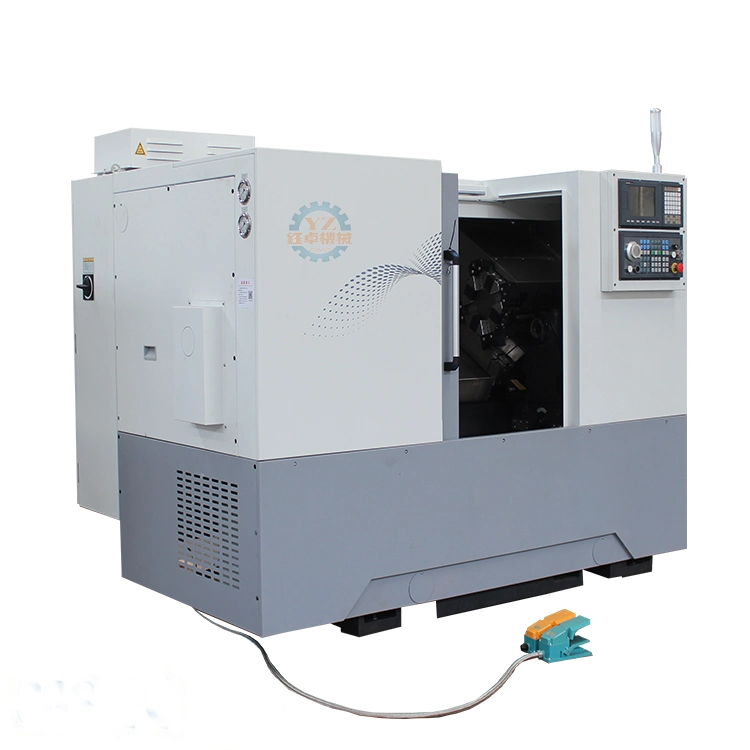 Tck50 Tck550 Ck50 Ck50L Small and Big Metal CNC Turning Center with Milling Automatic Slant Bed CNC Lathe with Power Tool Turret