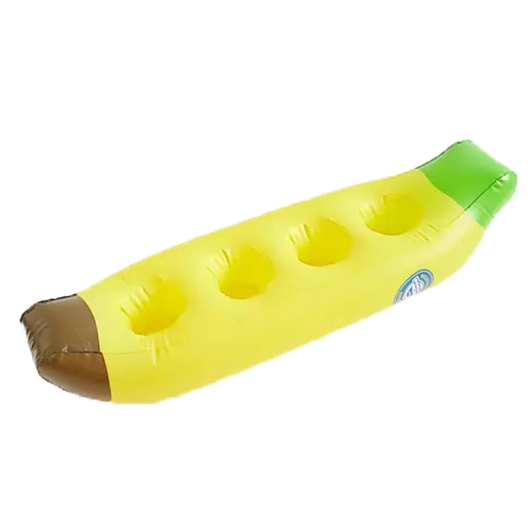 Pool Party Banana Boat Inflatable Multi Drink Holders