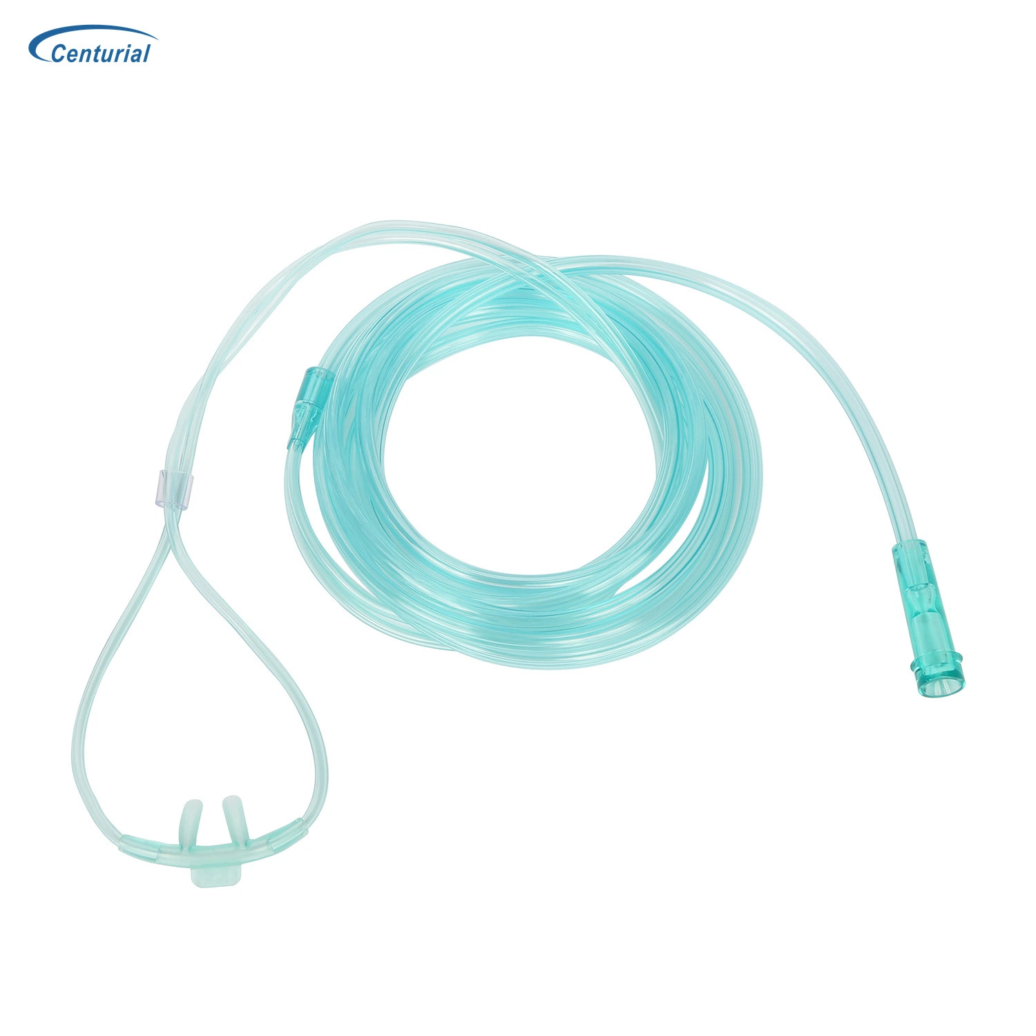 Medical PVC O2 and CO2 Sampling Nasal Cannula with Nasal Prongs