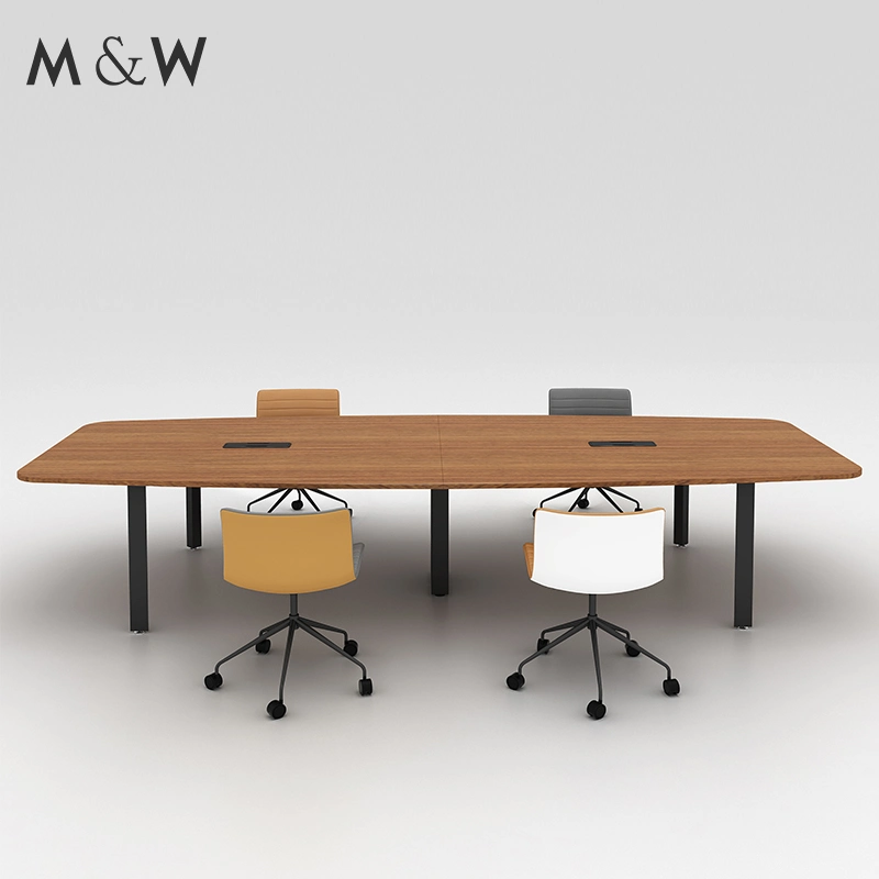 Neu Ankunft White Conference Wood Office Meeting Table