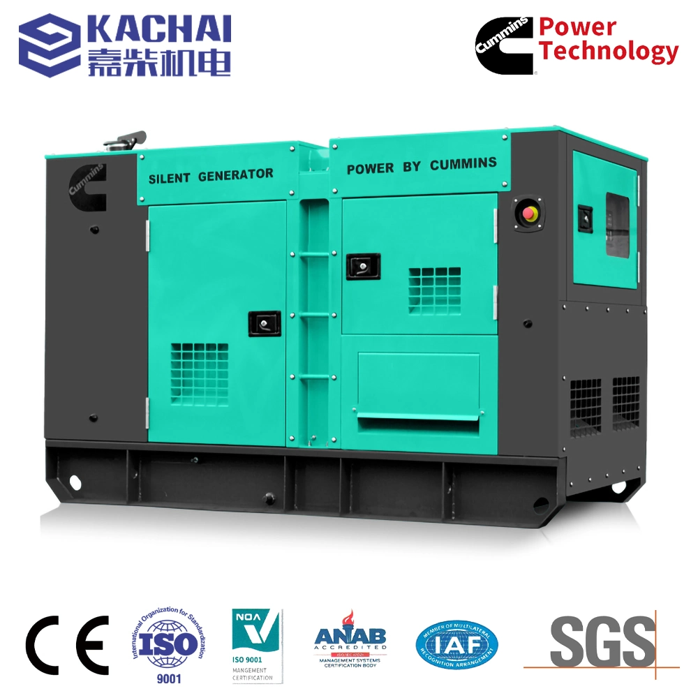 20 кВА ~ 2750 кВА Cummins / Yuchai Super Silent / Soundproof / Open Electric Diesel Engine Part Generator Set Генераторные установки для логистики / шахты / бол