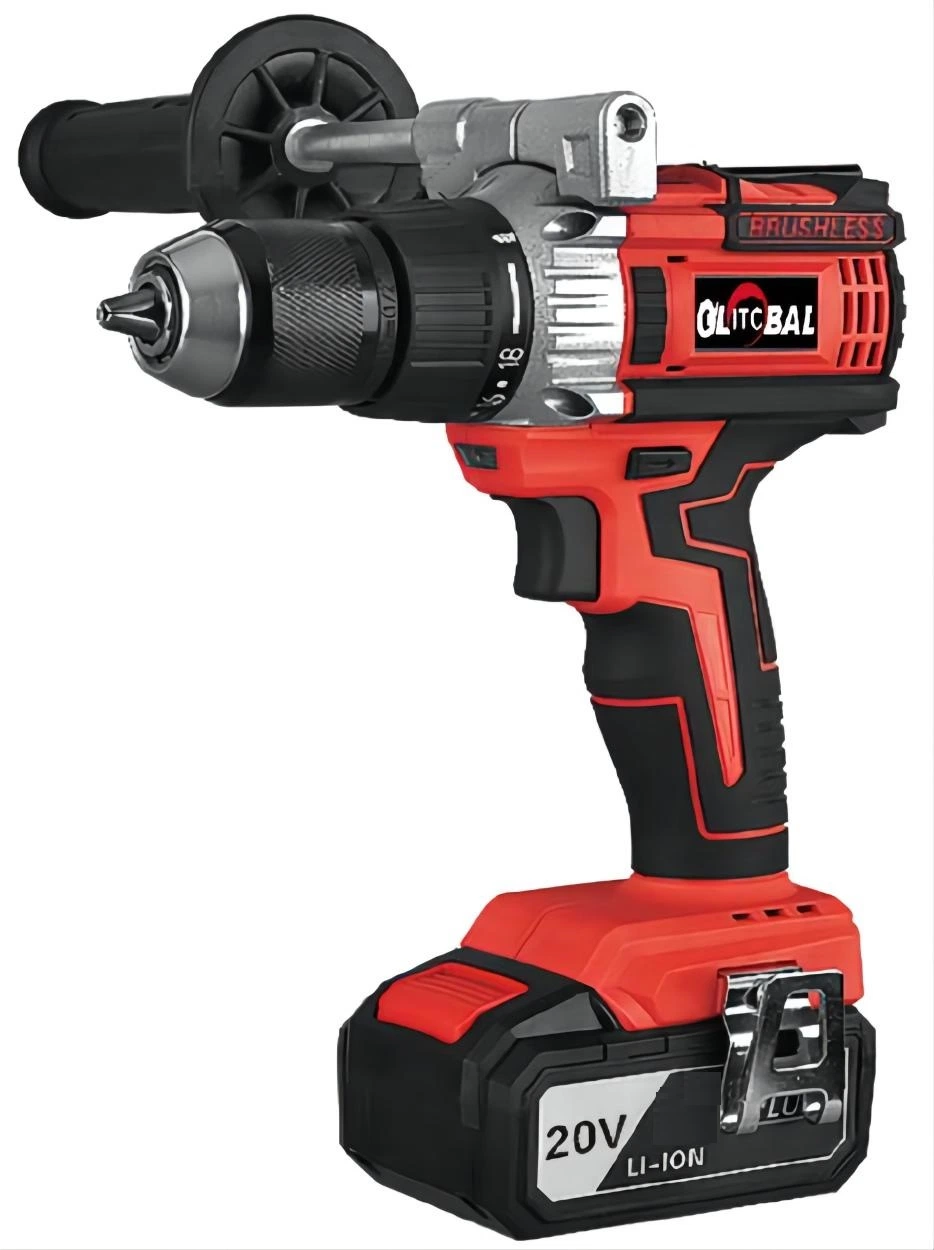 New Super Professional-Battery Cordless/Electric-Power Machine Tools-Screwdriver/Impact Drill Set