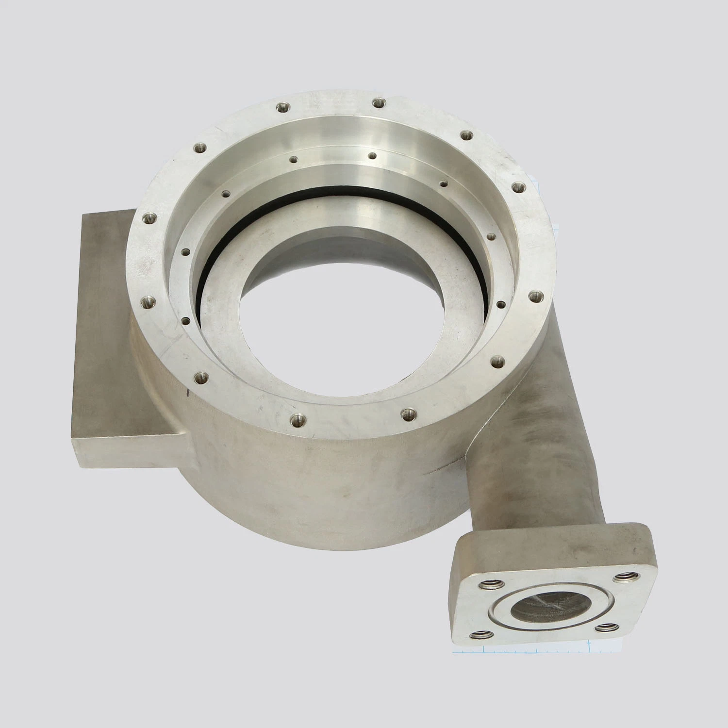 Custom Aluminum Low Pressure Die Casting Pump Discharge Housing