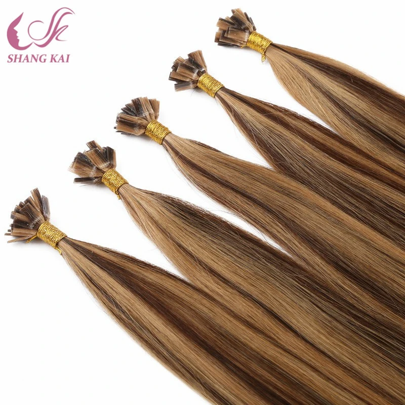 Invisible Virgin Remy Pre-Bonded Flat Tip Hair Extensions