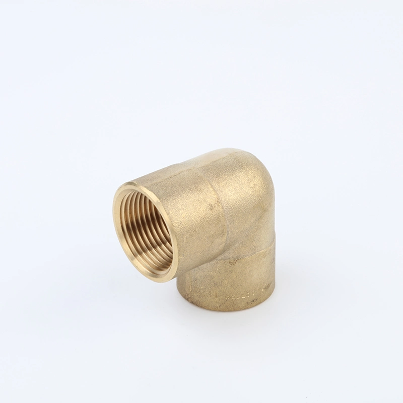 Brass Thread F*F /M*F 90 Degree Elbow Forged Plumbing Fitting Pipe