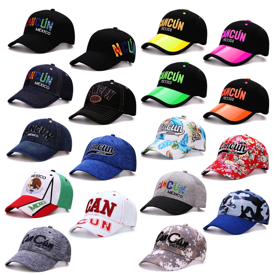 China Custom Caps Gorras gorras de camionero tapa montada Deportes cuchara Hat para adultos