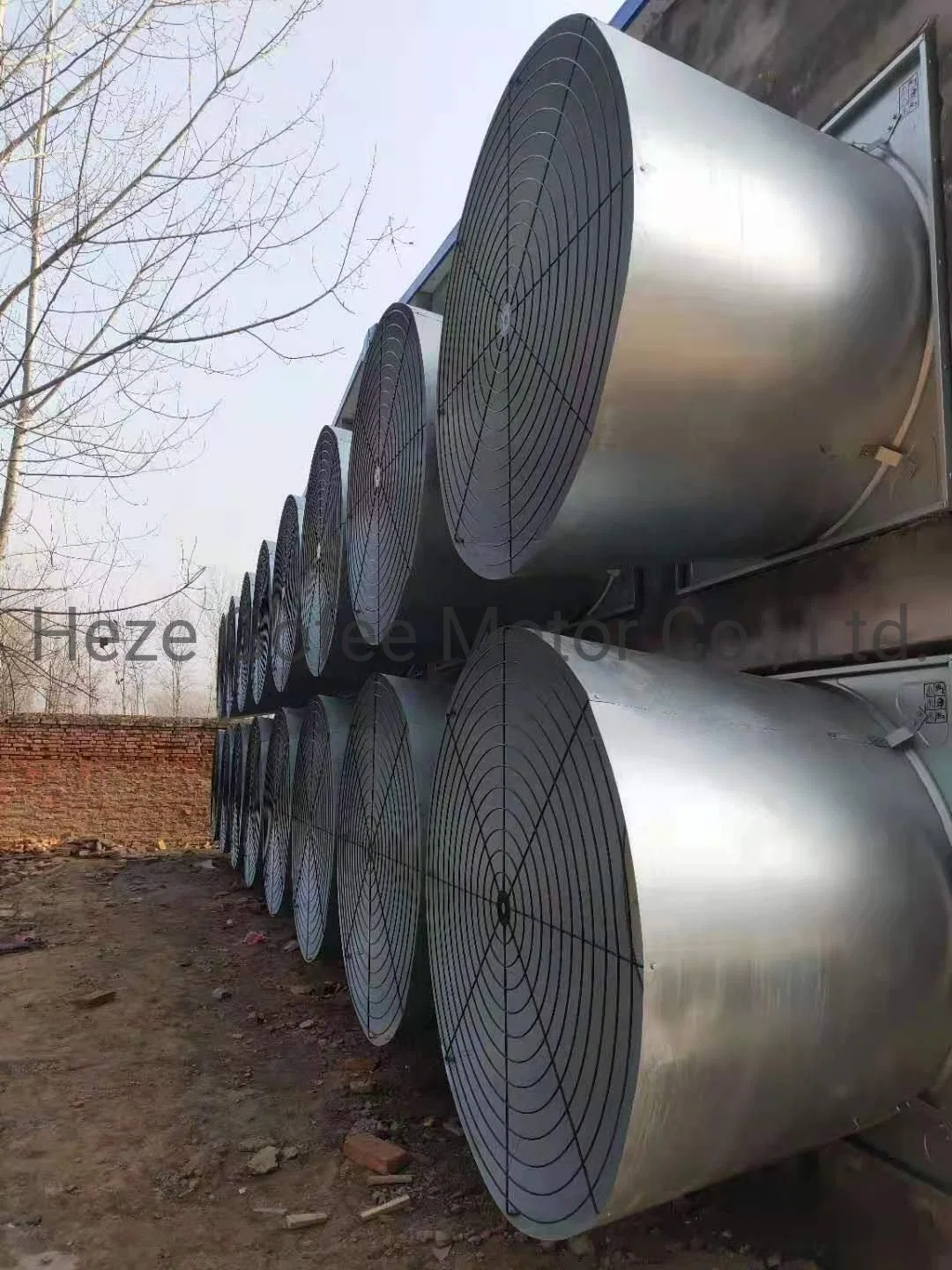 Supply and Service The Agricultural Industry High Airflow Low Noise Dairy Swine Barn Fan