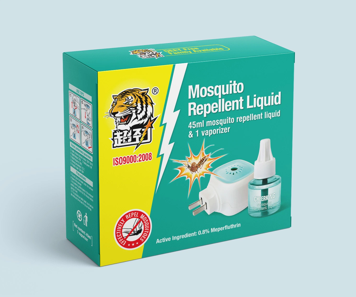Leistungsstarke Effektive Non-Smoke Unparfümiert Moskito Repellent Liquid Refill Mosquito Liquid