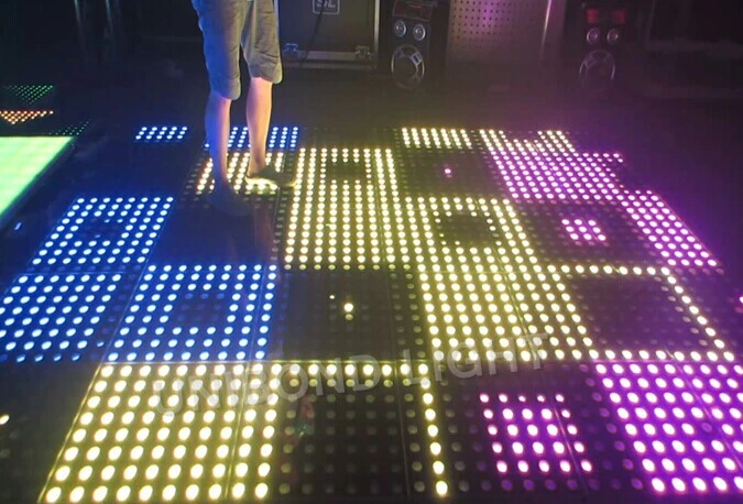 Wireless Stage Lighting Digital LED Dance Floor DJ Equipment