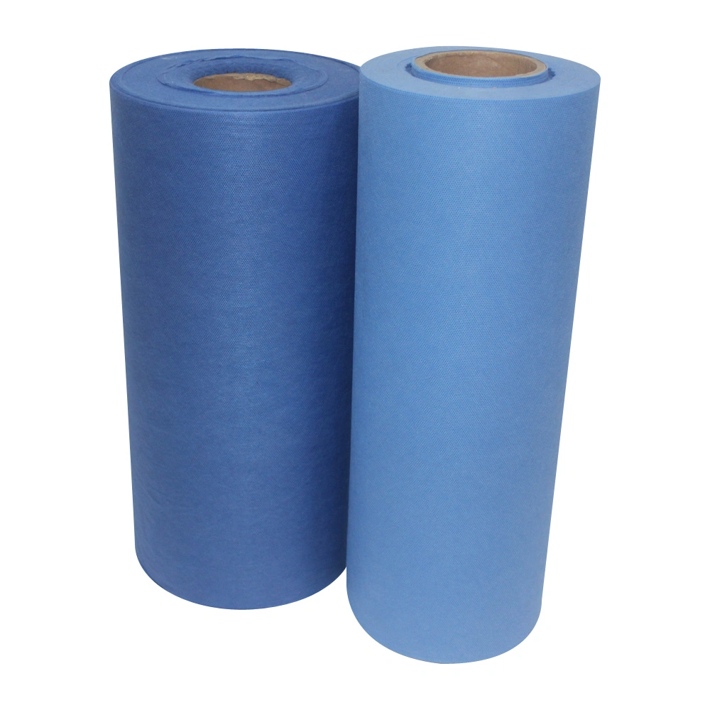 Flame-Retardant, UV-Resistant 9-250GSM PP Non Woven Fabric for Disposable Medical Gown