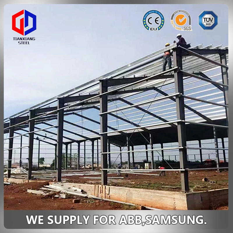 China Supplier Prefabricated Steel Warehouse