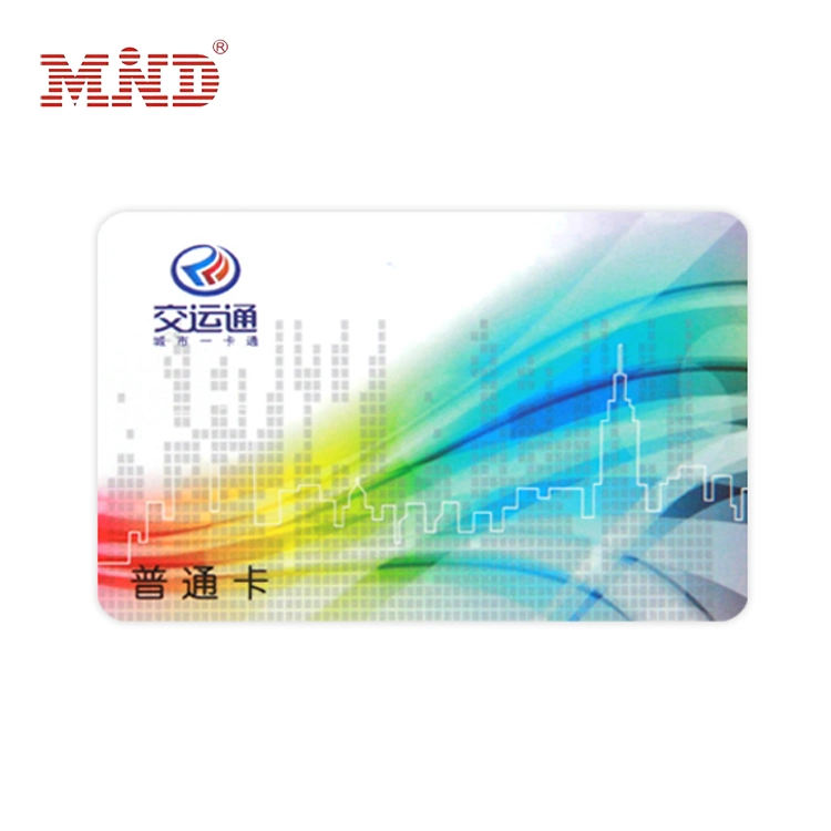 F08 Chip OEM Supplier Daily Pass Card Transport Bus Weekly Ticket