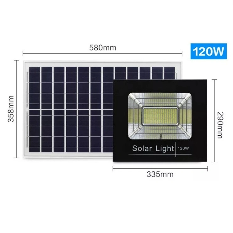 120W High Power Solar Flood Lights