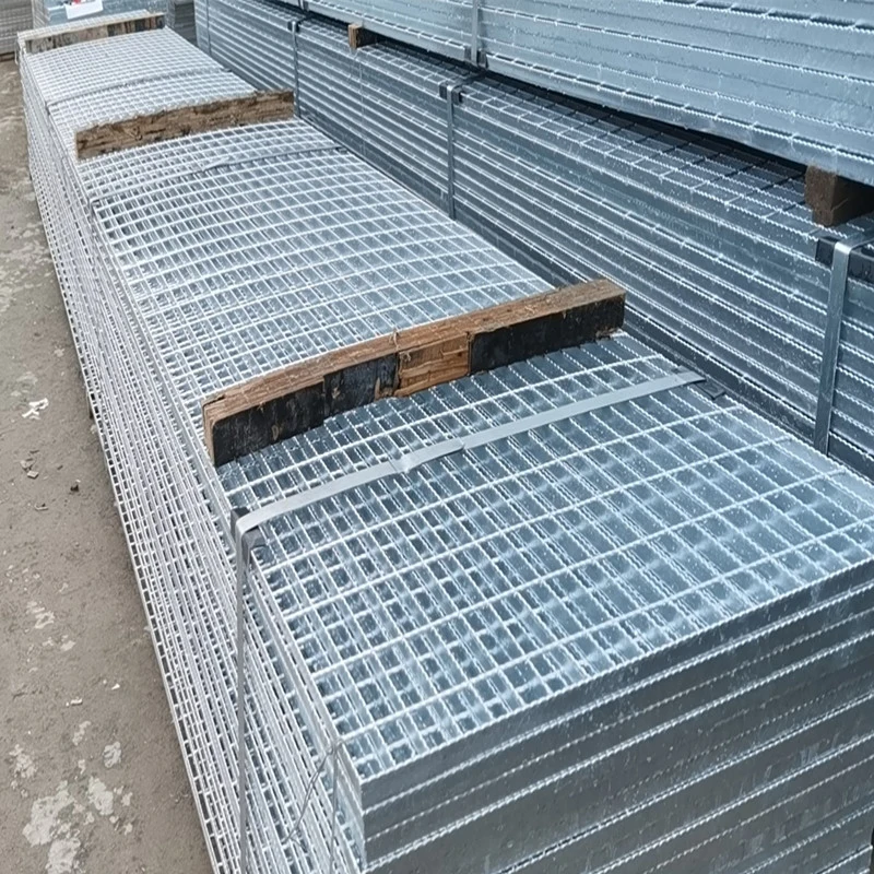 Hot Dipped Galvanized Walkway Steel Grating Stair Platform