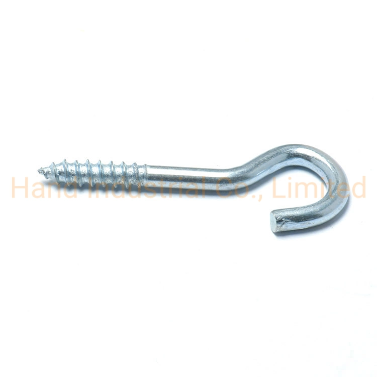 Hand Supply Moderate Price Long Shank Forged Screws Hook Open Eye