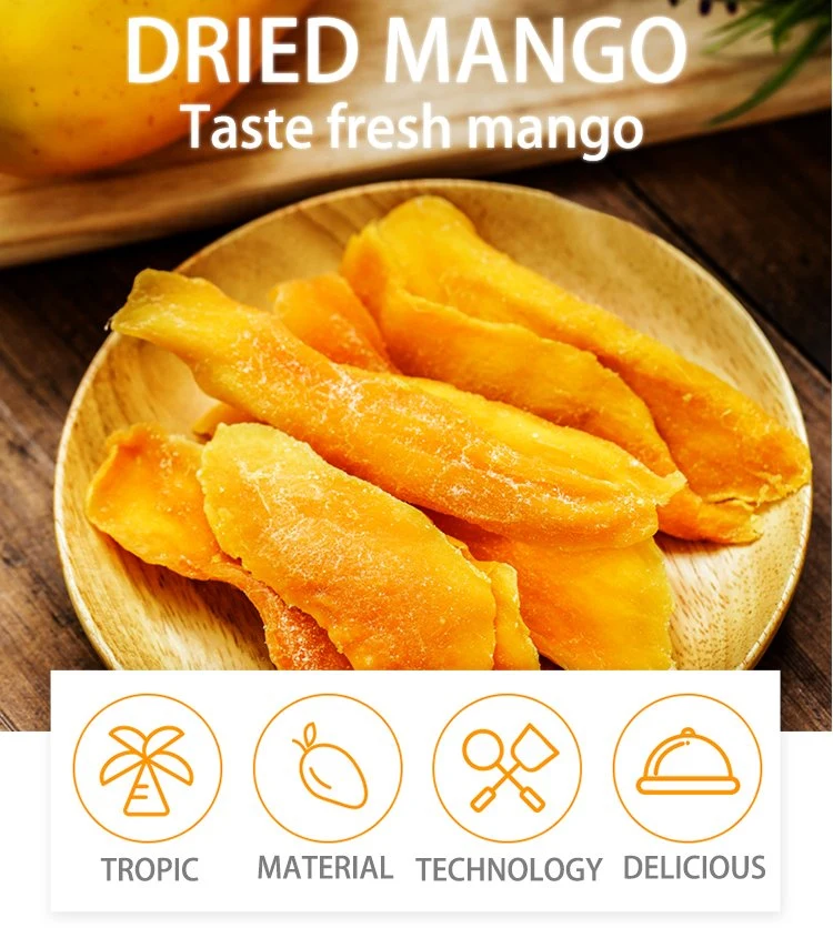 100% fruta dulce de mango en rodajas, Grupo de proceso de secado.