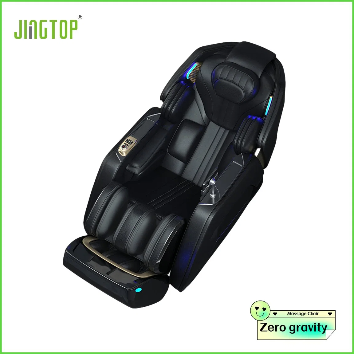 Jingtop Factory Direct 3D 4D Cheap Price Foot Roller Heating Therapy Home Furniture Massage Chair