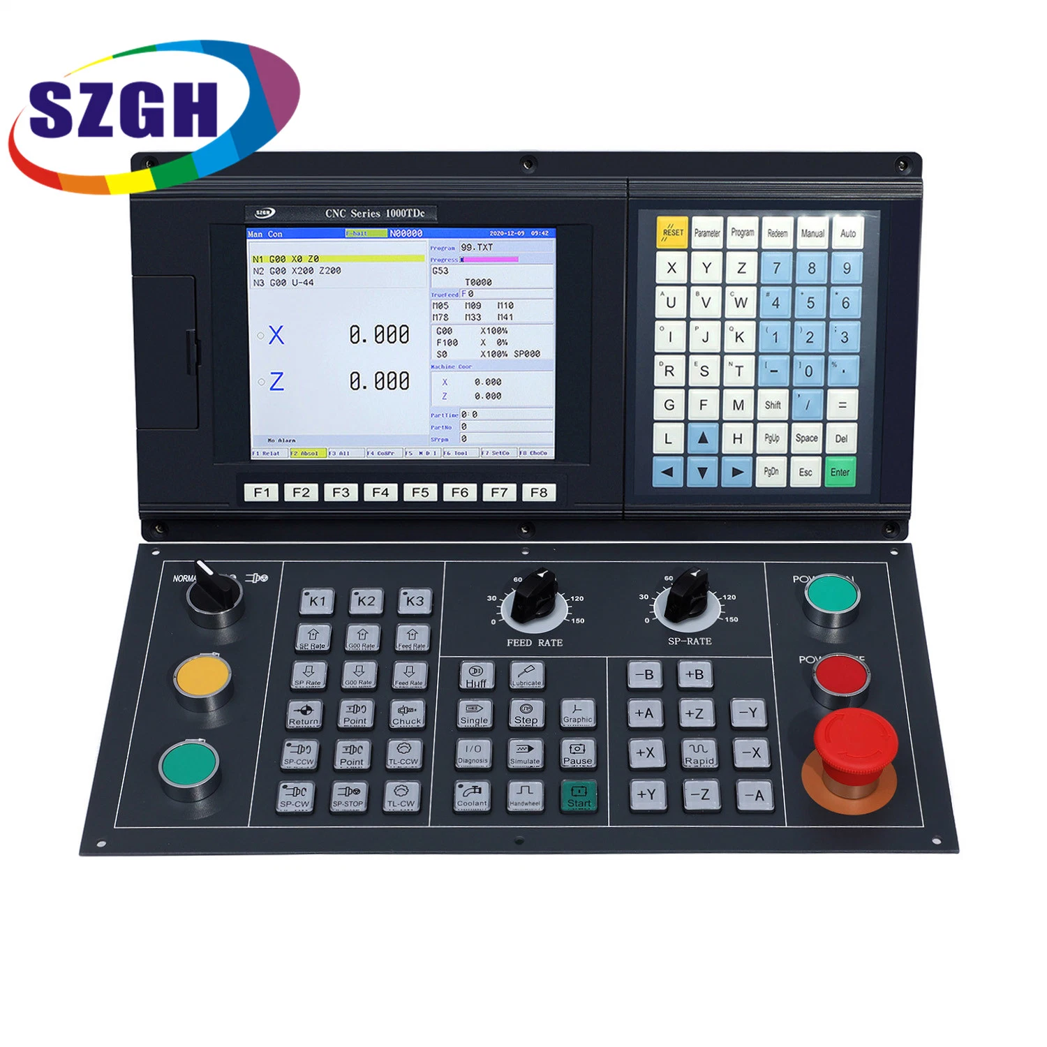 Szgh Drehmaschine CNC System 3 Achsen CNC Drehmaschine Controller Center USB CNC Drehmaschine Tischdrehmaschine CNC Drehmaschine Controller zum Verkauf CNC Laltthe für Shop