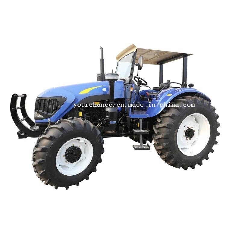 New Condition Dq954 95HP 4X4 4WD China Cheap High quality/High cost performance Agriculture Wheel Farm Tractor with Sunshade