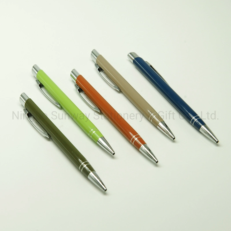 Aluminium Premiums Writing Instrument Promotional Engrave Gift Pen