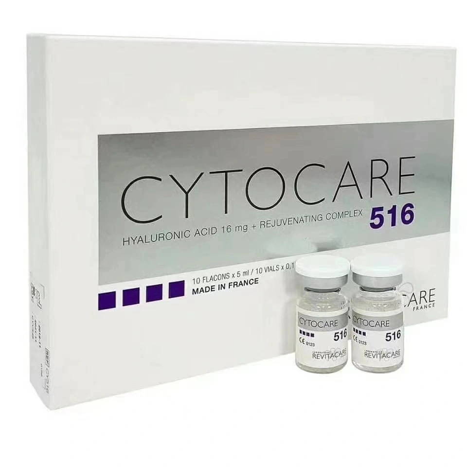 يمكن أن يقلل حمض الهيالورونيك Cytocare 516 (5 مل) من التجاعيد والخطوط الرفيعة، ويمكن لفتحة الحشو الجلدية مقاومة الشيخوخة، ورفع البشرة البيضاء