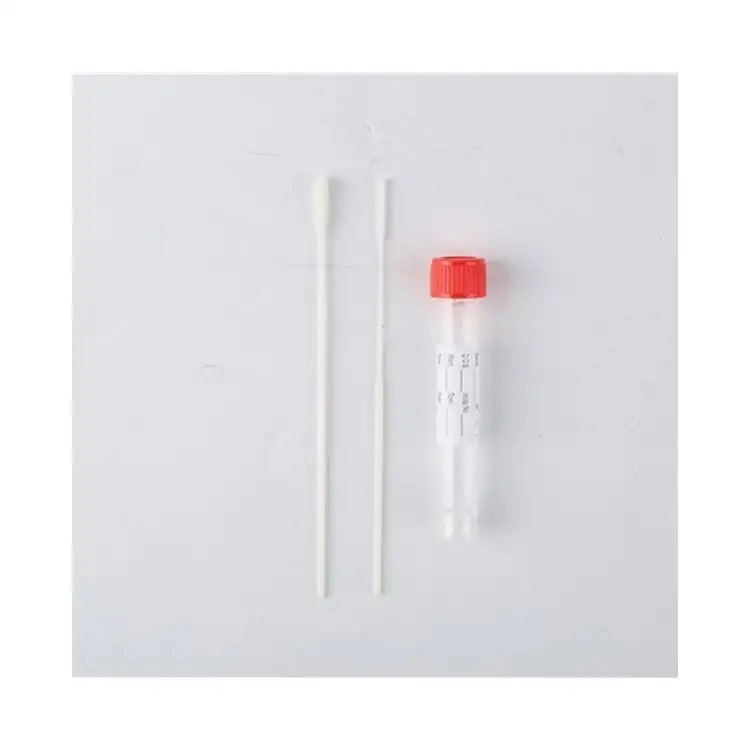 Medical Disposable Virus Testing Swab Single-Use Virus Sampling Tube