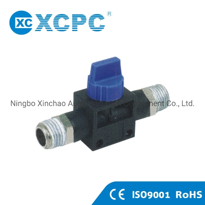 Xcpc Pneumatic Manufacturer الصين مصنعي المعدات الأصلية (OEM) الموردون BSPP أداة التحكم في سرعة مؤشر الترابط تركيبات الموصل السريع البلاستيكية التي تعمل بالضغط مع حلقة دائرية