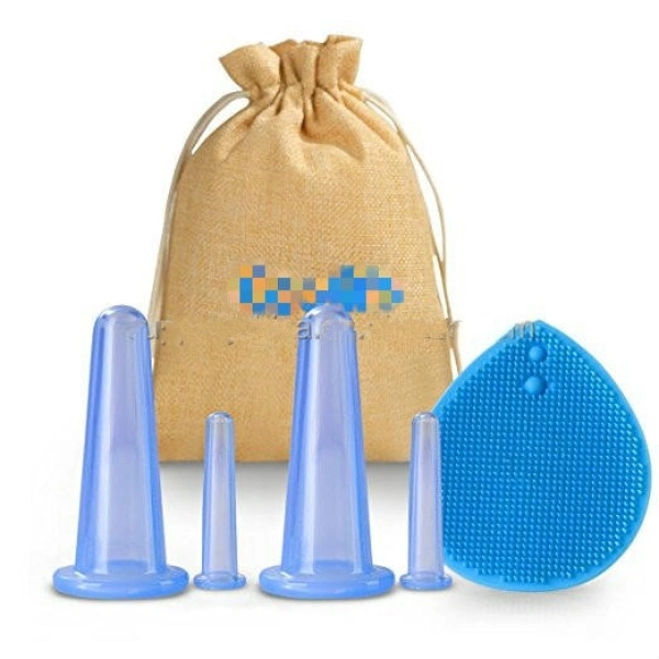 Silikon Cuping Therapie Massage Set Anti-Cellulite Tasse