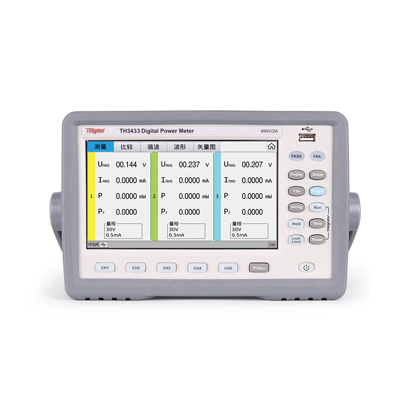 Tonghui Th3433 Digital Power Meter Using Soft Power Switch Design